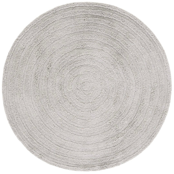 Safavieh Easy Care Modern Area Rug: Elegant Table Tufted Design, Eco-friendly, Washable, Stylish Home Upgrade Grey Recycled Cotton Ecr228m-4r