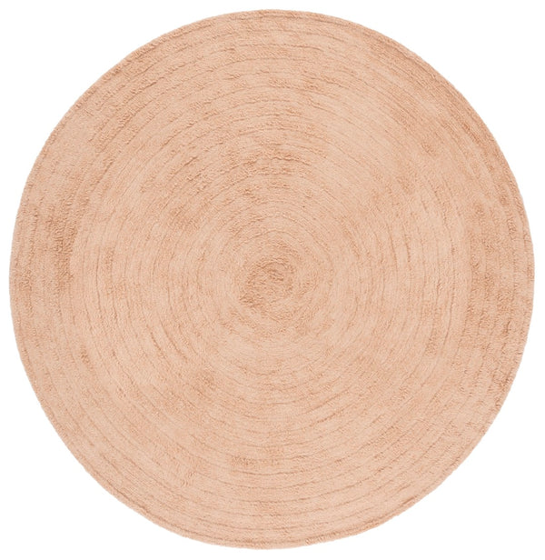 Safavieh Easy Care Modern Area Rug: Elegant Table Tufted Design, Eco-friendly, Washable, Stylish Home Upgrade Orange Recycled Cotton Ecr228p-4r