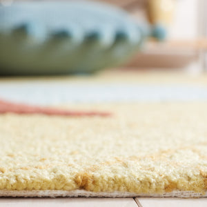 Safavieh Easy Care 304 Hand Tufted Floral Rug Rust / Green 5' x 8'