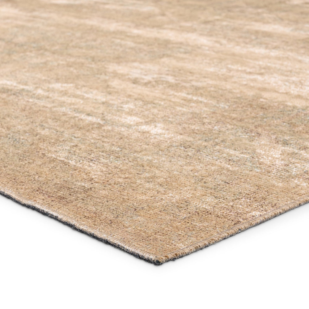 Jaipur Living Edage Leshni Eda05 Powerloomed Machinemade 70% Jute 30% Polyester Vintage Medallion Indoor Rug Tan, Sage 70% Jute 30% Polyester, Recycled Misc Fibers Rug160160