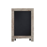 English Elm Commercial Grade 9.5" x 14" Weathered Tabletop Magnetic Chalkboards with Metal Scrolled Legs, Hanging Wall Chalkboards, Countertop Memo Boards, Set of 10