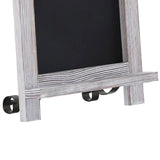 English Elm Commercial Grade 9.5" x 14" washed Tabletop Magnetic Chalkboards with Metal Scrolled Legs, Hanging Wall Chalkboards, Countertop Memo Boards, Set of 10