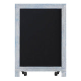 English Elm Commercial Grade 12" x 17" Tabletop Magnetic Chalkboards with Metal Scrolled Legs, Hanging Wall Chalkboards, Countertop Memo Boards, Set of 10