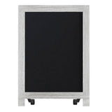 English Elm Commercial Grade 12" x 17" washed Tabletop Magnetic Chalkboards with Metal Scrolled Legs, Hanging Wall Chalkboards, Countertop Memo Boards, Set of 10