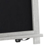 English Elm Commercial Grade 12" x 17" washed Tabletop Magnetic Chalkboards with Metal Scrolled Legs, Hanging Wall Chalkboards, Countertop Memo Boards, Set of 10