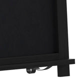 English Elm Commercial Grade 12" x 17" Tabletop Magnetic Chalkboards with Metal Scrolled Legs, Hanging Wall Chalkboards, Countertop Memo Boards, Set of 10