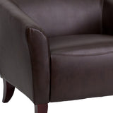 English Elm Commercial Grade Series LeatherSoft Chair