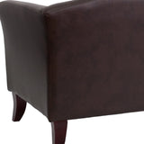 English Elm Commercial Grade Series LeatherSoft Chair