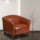 English Elm Commercial Grade Series LeatherSoft Chair