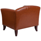 English Elm Commercial Grade Series LeatherSoft Chair