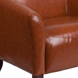 English Elm Commercial Grade Series LeatherSoft Chair