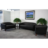 Commercial Grade Series LeatherSoft Loveseat