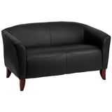 English Elm Commercial Grade Series LeatherSoft Loveseat