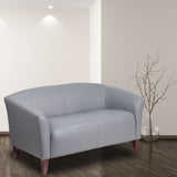 English Elm Commercial Grade Series LeatherSoft Loveseat