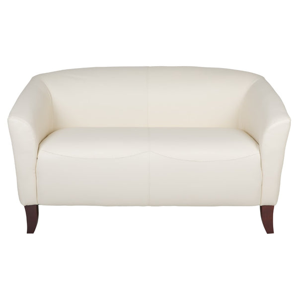 English Elm Commercial Grade Series LeatherSoft Loveseat