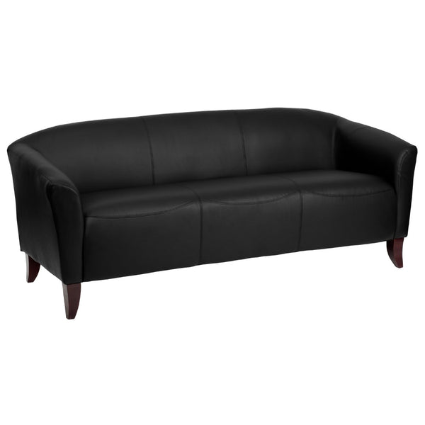 English Elm Commercial Grade Series LeatherSoft Sofa