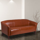 English Elm Commercial Grade Series LeatherSoft Sofa