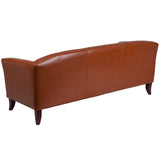 English Elm Commercial Grade Series LeatherSoft Sofa