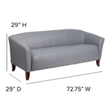 English Elm Commercial Grade Series LeatherSoft Sofa