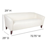 English Elm Commercial Grade Series LeatherSoft Sofa