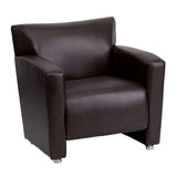 English Elm Commercial Grade Series LeatherSoft Chair