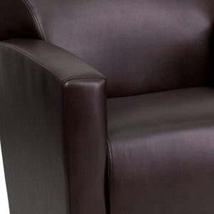 English Elm Commercial Grade Series LeatherSoft Chair