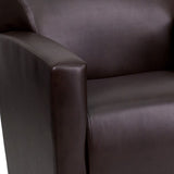 English Elm Commercial Grade Series LeatherSoft Chair