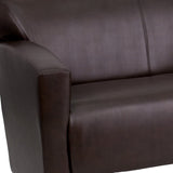 English Elm Commercial Grade Series LeatherSoft Loveseat