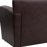 English Elm Commercial Grade Series LeatherSoft Loveseat