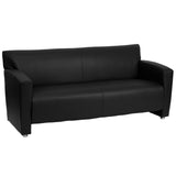 English Elm Commercial Grade Series LeatherSoft Sofa