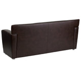 English Elm Commercial Grade Series LeatherSoft Sofa