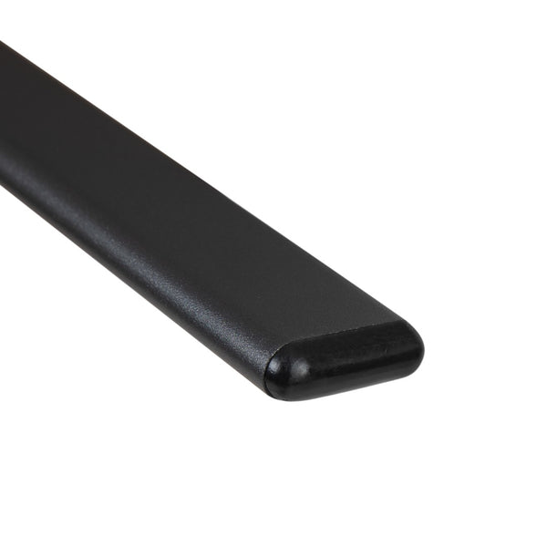 English Elm Commercial Grade 2 Pack Series Outdoor Barstool with Flex Comfort Material and Metal Frame