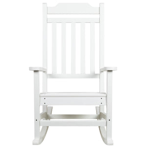 English Elm - Set of 2 All-Weather Rocking Chair in Faux Wood