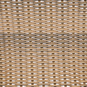 English Elm Commercial Grade - Set of 2 Commercial Grade Indoor-Outdoor PE Rattan Restaurant Barstool with Black Aluminum Frame and Footrest