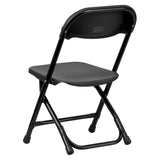 English Elm Commercial Grade 2 Pack Kids Plastic Folding Chair