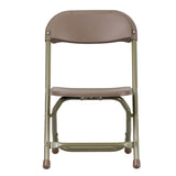 English Elm Commercial Grade 2 Pk. Kids Plastic Folding Chair