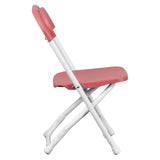 English Elm Commercial Grade 2 Pack Kids Plastic Folding Chair