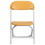 English Elm Commercial Grade 2 Pk. Kids Plastic Folding Chair