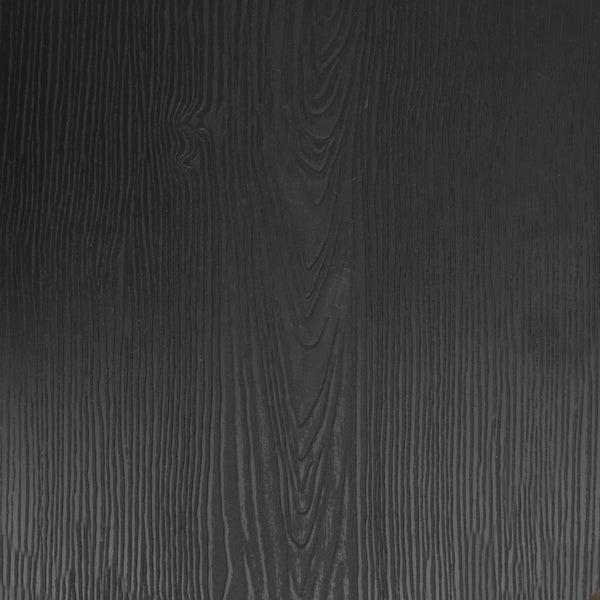 English Elm Commercial Grade Set of 4 Commercial Grade 24" High Backless Gunmetal Metal Indoor Counter Height Stools with Black All-Weather Poly Resin Seats