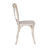 English Elm Commercial Grade 2-pack Advantage Resin X-Back Chair