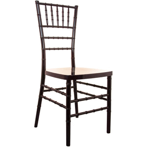 English Elm Commercial Grade Advantage Resin Chiavari Chair