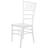 English Elm Commercial Grade Advantage Resin Chiavari Chair