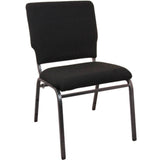 Multipurpose Church Chairs - Commercial Grade, 18.5