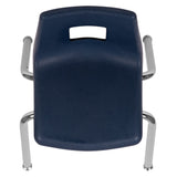 English Elm Commercial Grade Advantage Student Stack School Chair - 14-inch