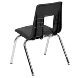 English Elm Commercial Grade Advantage Student Stack School Chair - 16-inch