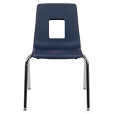 English Elm Commercial Grade Advantage Student Stack School Chair - 18-inch