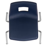 English Elm Commercial Grade Advantage Student Stack School Chair - 18-inch