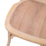 English Elm Commercial Grade X-Back Chair