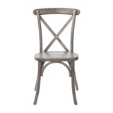 English Elm Commercial Grade X-Back Chair