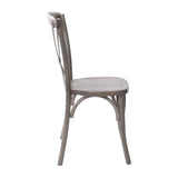 English Elm Commercial Grade X-Back Chair